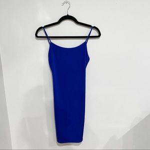 Fashion Nova Blue Bodycon Dress